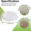 1 Jianshan Flower Arrangement Device, Suction Cup Buckle Flower Arrangement Flower Arrangement Base, Round Flower Arrangement Fixing Tool for Pla