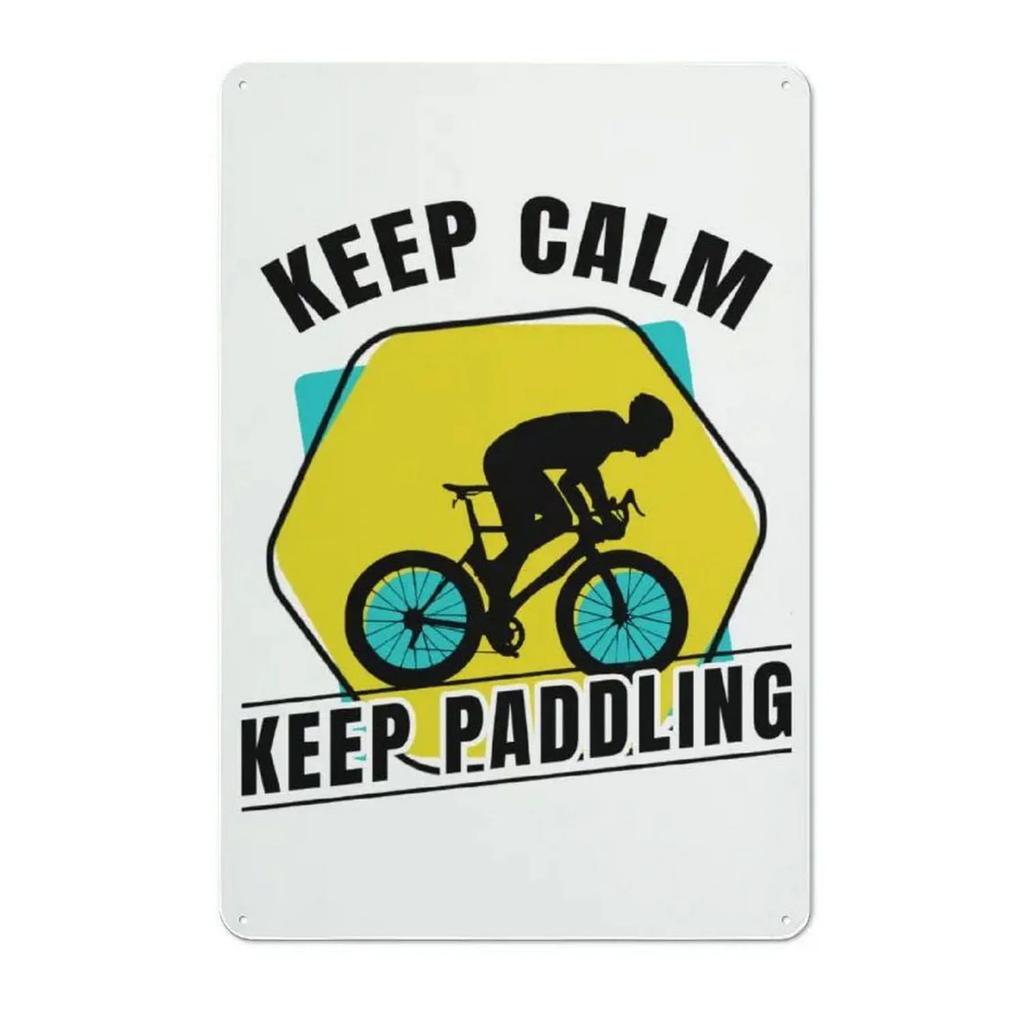 Cycling Metal Tin Signs Bike Ride Wall Decoration Plaque Vintage Art Poster Iron Painting for Man Cave Home Cafe Garden Club Bar