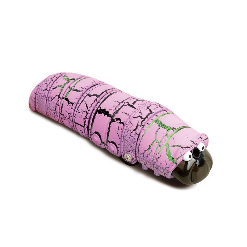 Non-Toxic Simulation Tricky Rc Caterpillar Robot Simulated Cute Animals Remote Control Insects Halloween Toys For Kids Children'S Gifts