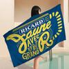 R-Ricard-S LOGO Microfiber Beach Towel Absorbent Quick Dry Soft Yoga Swimming Resort Mountain Climbing Towel