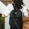 Embroidered thread women's backpack New versatile travel backpack Large capacity commuter student schoolbag