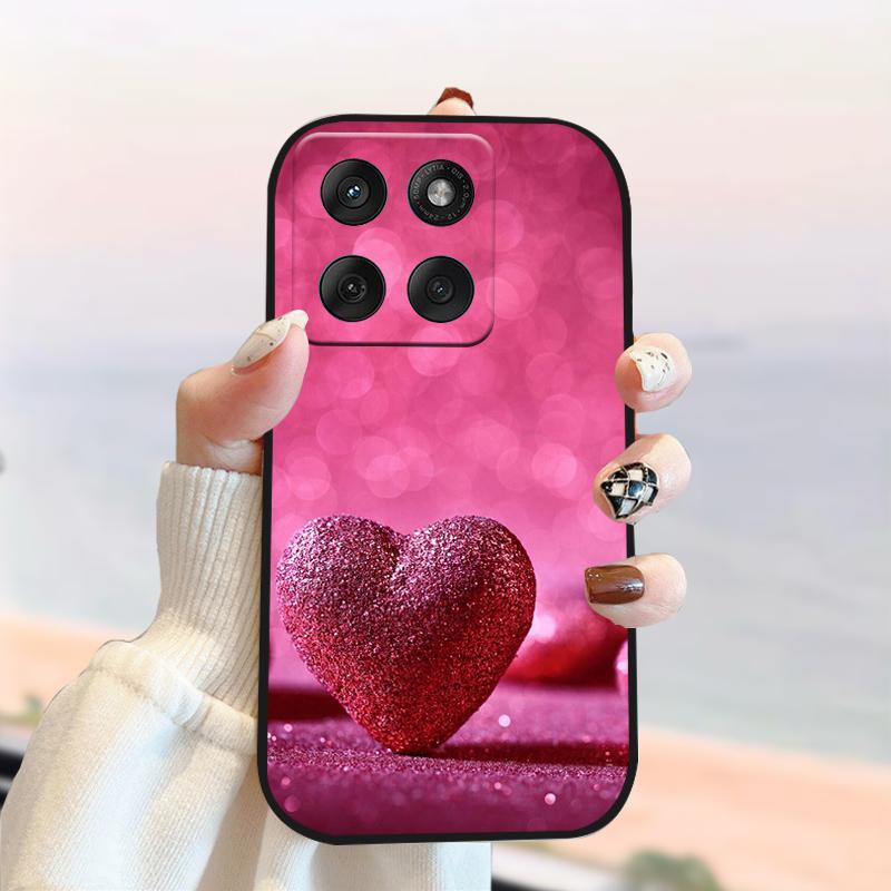 For Motorola Edge 60 Fusion 5G Case XT2503-4 Silicone Soft TPU Phone Cover For Moto Edge60 Fusion Cute Panda Protector Cases