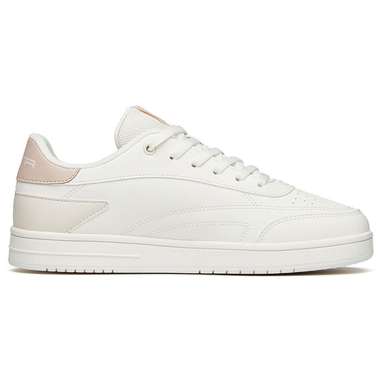 Anta Non-Slip Wear-Resistant Low-Top Skate Shoes Women Sneakers Pink White 922038031R-11