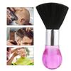 Neck Face Duster Brush Barber Hair Clean Hairbrush Cutting Hairdressing Styling Tool (Pink)