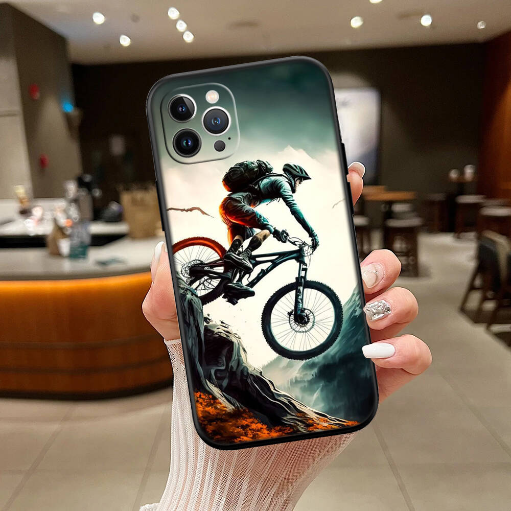 Cycling Bicycle New Phone Case for iPhone 6 6s 7 8 11 12 13 14 15 16 17 16E XS Pro Max XR X SE Air