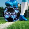 Fußball Bunt Maschinengenäht PVC Größe 5 Teamtraining Wettkampfbereit Langlebig Hoher Rückprall Cooles Sportgeschenk