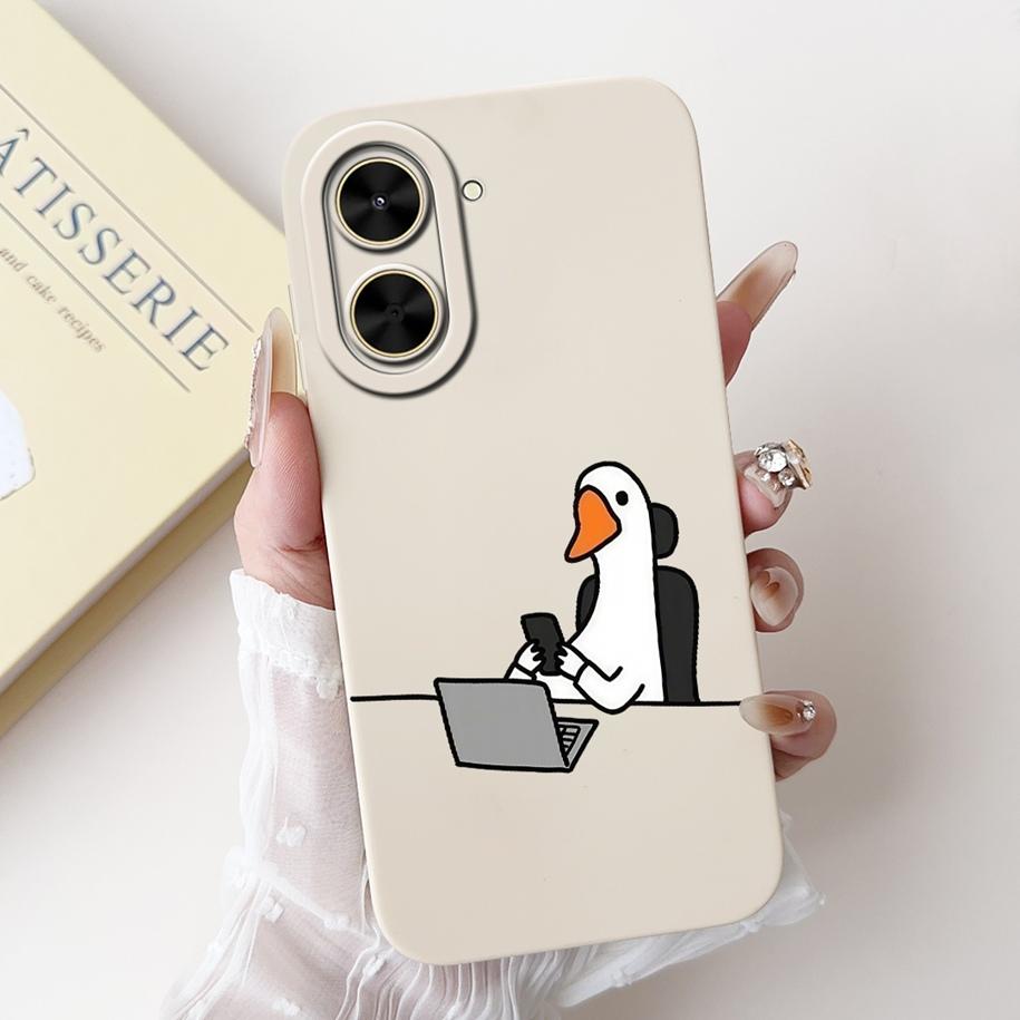 New Case For Xiaomi Poco C71 Cover Redmi A5 4G Phone Cases Fashion Flower Cartoon Soft TPU Fundas For Xiaomi Redmi A5 NFC Bumper