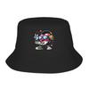Unisex Valentines Day Gamer Heart Gaming Bucket Hat Breathable Fisherman Hats Summer Fishing Caps Outdoor Design Sunscreen Hat