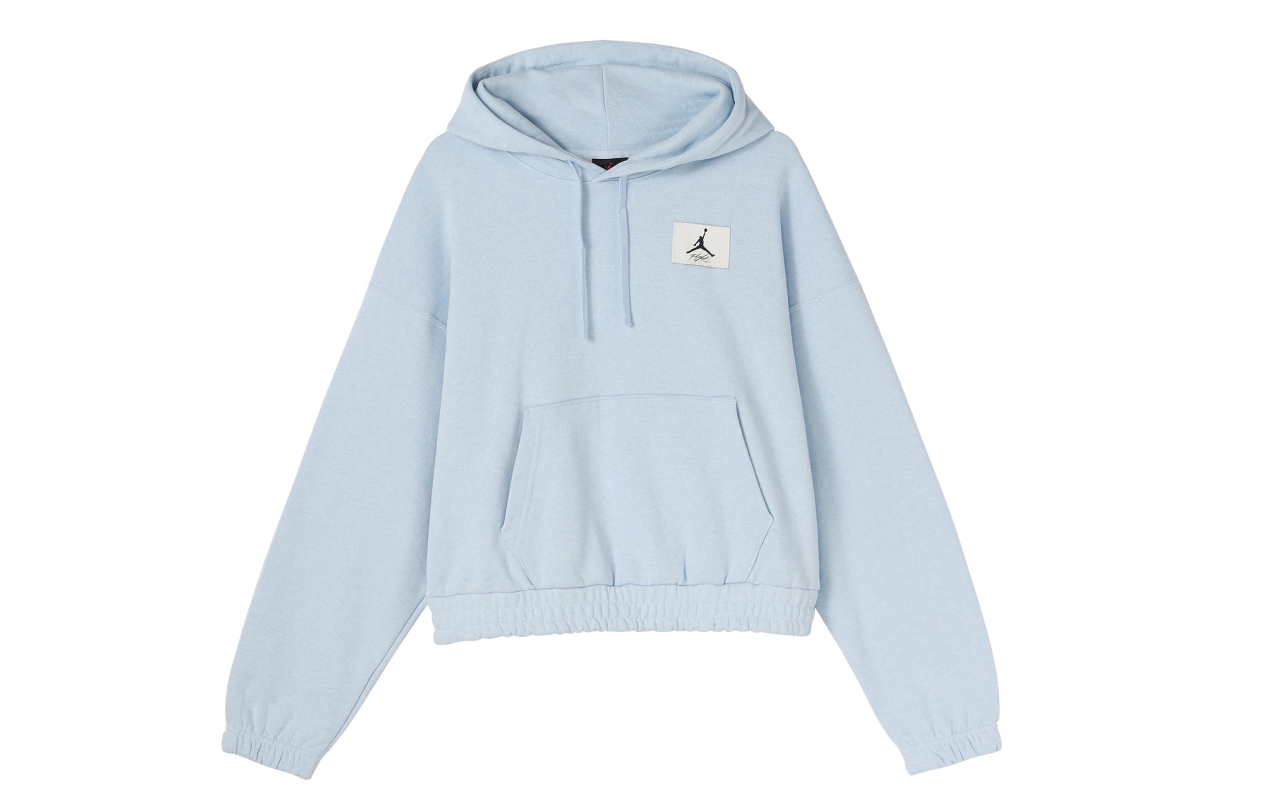 Jordan Sweatshirts Women s Blue Hooded Moderate Regular DD6999-438 M