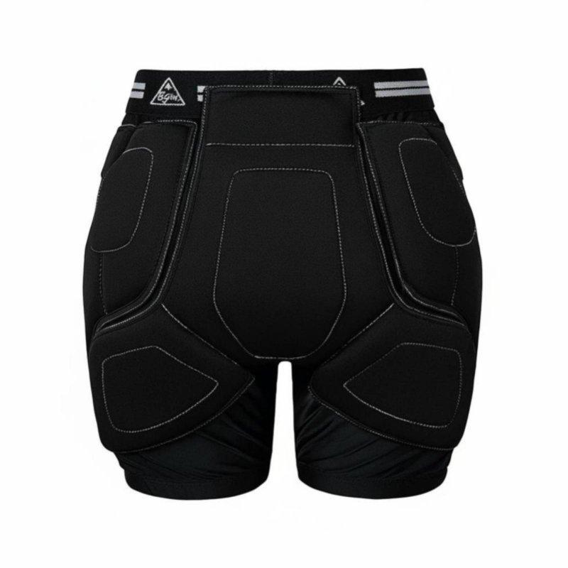Ski Equipment Pelvic Pad & Knee Protector Set, Shock-Absorbing Pants, Unisex, Inner Wear, For Kids & Adults