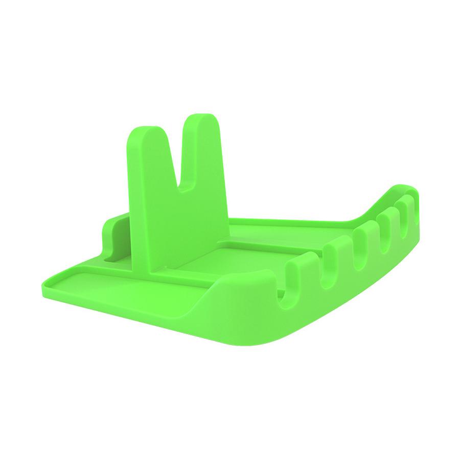 Creative Home Upgrade Silicone Spoon Rest Kitchen Utensil Holder Chopsticks Ladle Soup Spoon Rack Dish Drying Mat