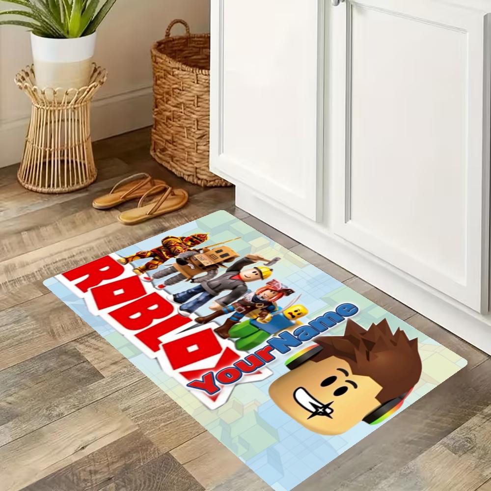 Roblox Customize Your Name Kitchen Rug Runner Rug Laundry Mat Hallway Entryway The Best Gift Choice