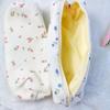 Tiny Blossomy Pen Case Permanent Polyester Cosmetic Planner With Dense Size For Daily Use