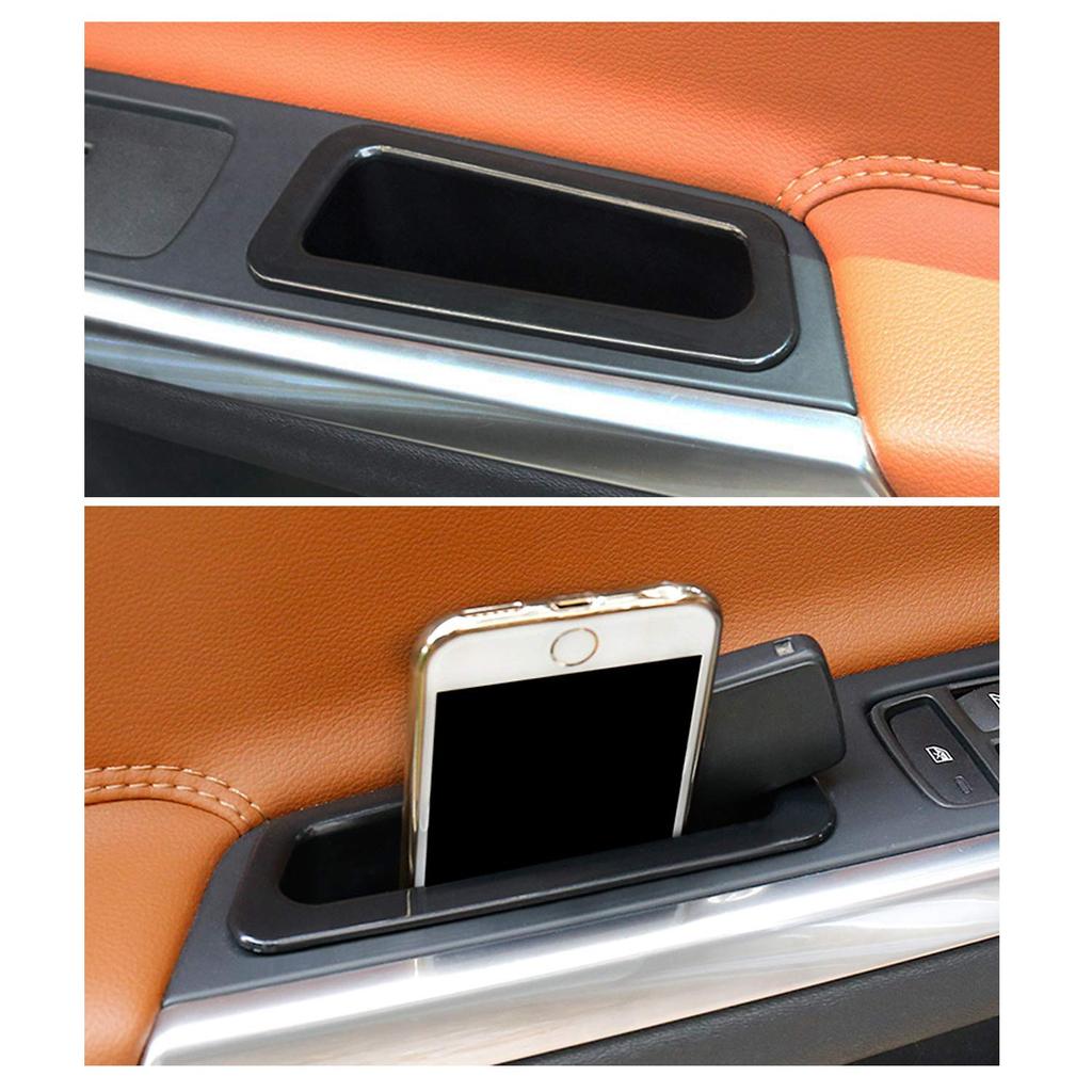 ruiya Volvo V40 Dedicated Side Door Handle Door Storage Small Item ABS No Interior Custom Parts Accessory Driver's Side/Passenger Pocket, Pocket,