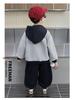 Boys' Korean Style Autumn Sweatshirt Set 2025 - Stylish Two-Piece Back-to-School Outfit