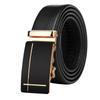 New Trendy Men's Belt Automatic Buckle Leather Trousers Belt Business Casual Young and Middle Aged Trousers Belt Men