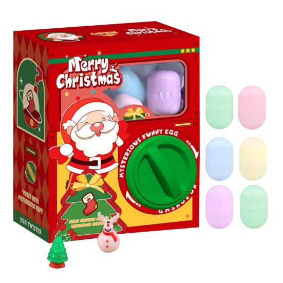 Mini Capsule Toy Machine Automatic Gacha Machine Christmas Egg Picker Creative Fun Claw Machine
