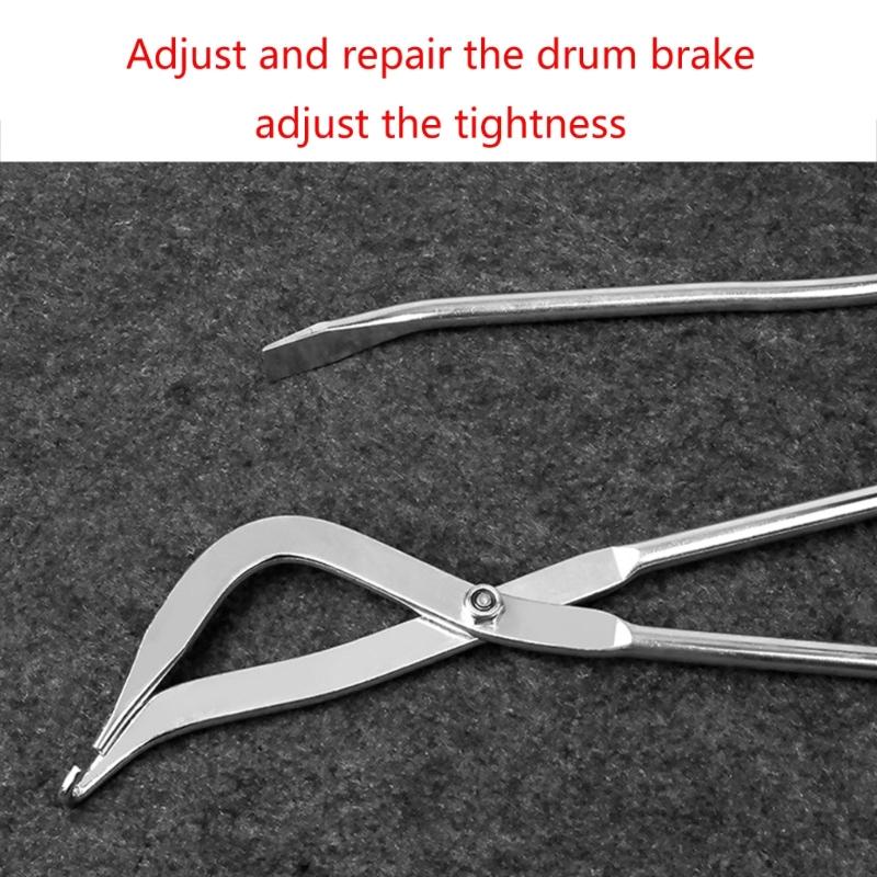 Car Vehicle Drum Brake Line Shoe Return Spring Repair Car Remover Installer Workshop Tools Plier Tool Multifunctional