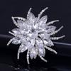 Crystal Brooch Unique And Versatile Accessory Pin For Matching Clothes. Button Pin For Sweaters. Acrylic Women's High-end Corsage.