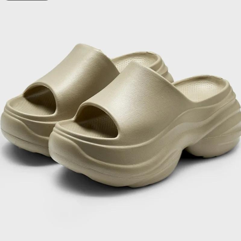 Fashion 2025 Hot Sale Ladies Shoes Basic Women's Slippers Fashion Open Toe New Bathroom Slippers Summer Concise Platform Slipperszapatos