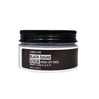 Black Sugar Scrub Wash-Off Pack 100mL