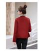 2024 Women's Petite Single-Breasted Slim Wool Coat in Solid Colors - Trendy Short Design for Winter