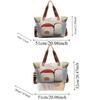Yoga Pouch Expandable Travel Bag Contrast Color Anti-Splash Water Handbag  Work