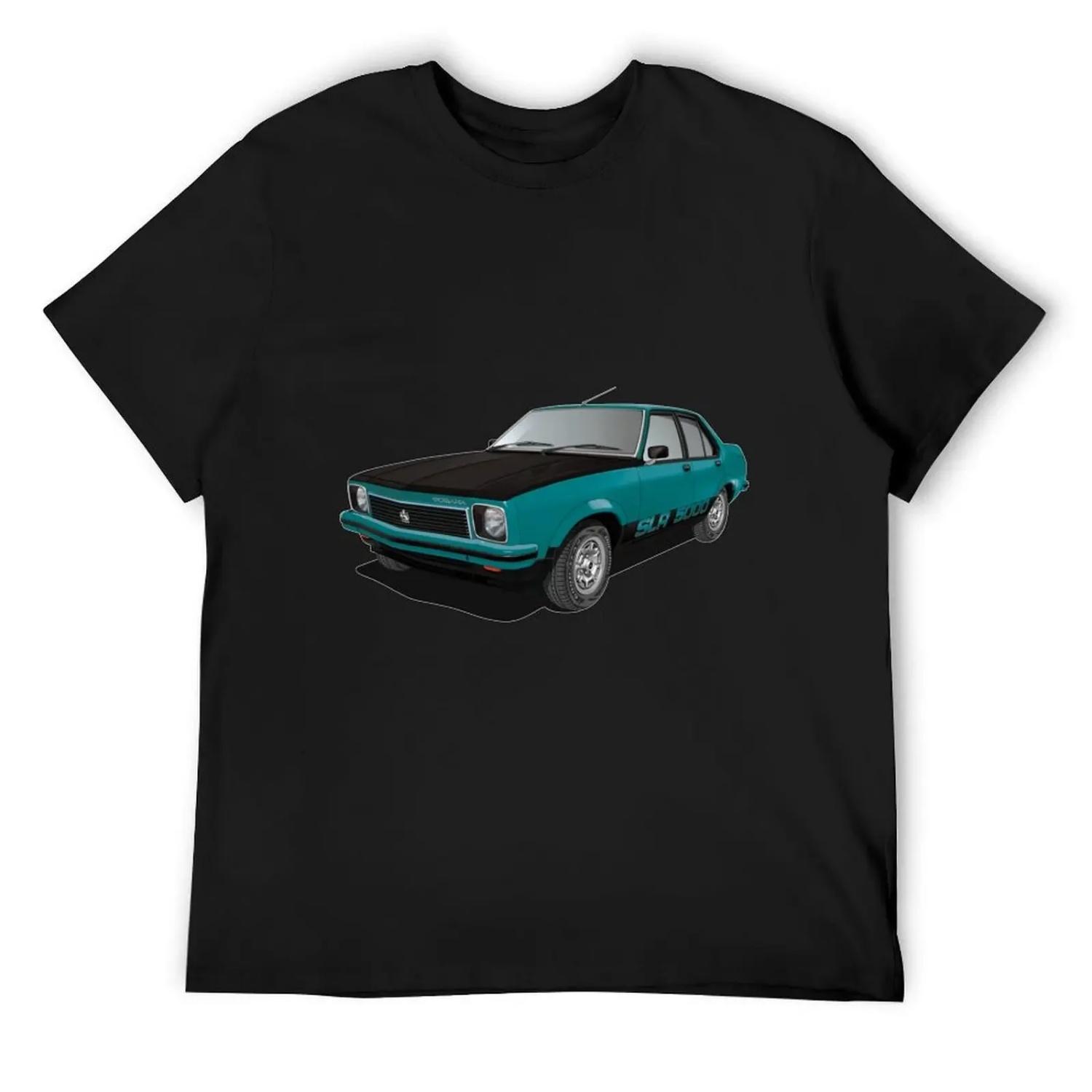 Holden Torana LX SLR 5000 - Caribbean Turquoise T-Shirt cotton graphic tees gifts for boyfriend mens t shirts S