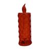 Yousheng 1/5Pcs LED Faux Crystal Candle Light Rose Shadow Electric Flameless Flickering Simulation Candle Lamp Anniversary Wedding Christmas