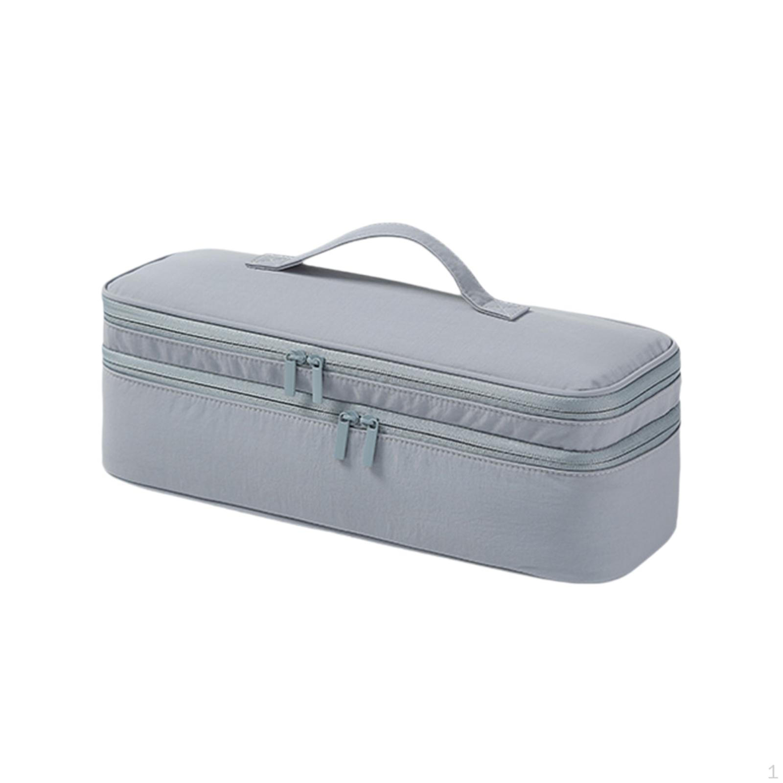 

Bag, Dustproof Carrying Case, Hair Styling Tool Storage, Organizer серый