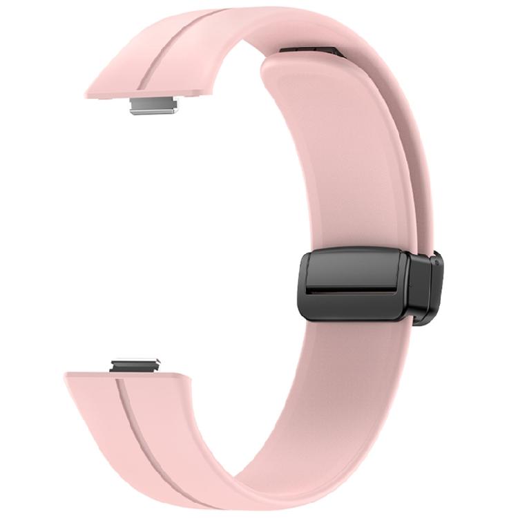 Versatile Silicone Watch Strap with Magnet Stylish Magnetic Silicone Band Sweat Resistant Watch Band for Watch Fit3