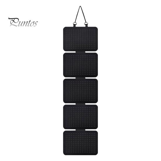 

Подвесной эмалированный держатель для лацканов, демонстрационные панели, органайзер с 5 листами, легко устанавливаемый держатель для коллекции значков чёрный