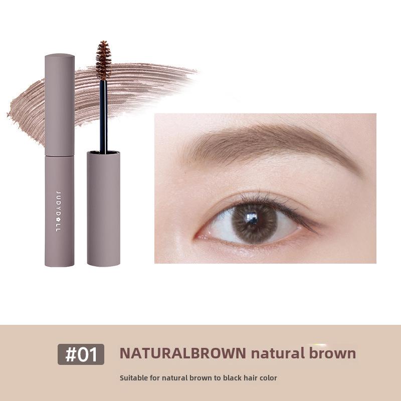 

Тинт для бровей Judydoll: Стойкая, не размазывающаяся коричневая помадка для бровей для начинающих. светло-коричневого