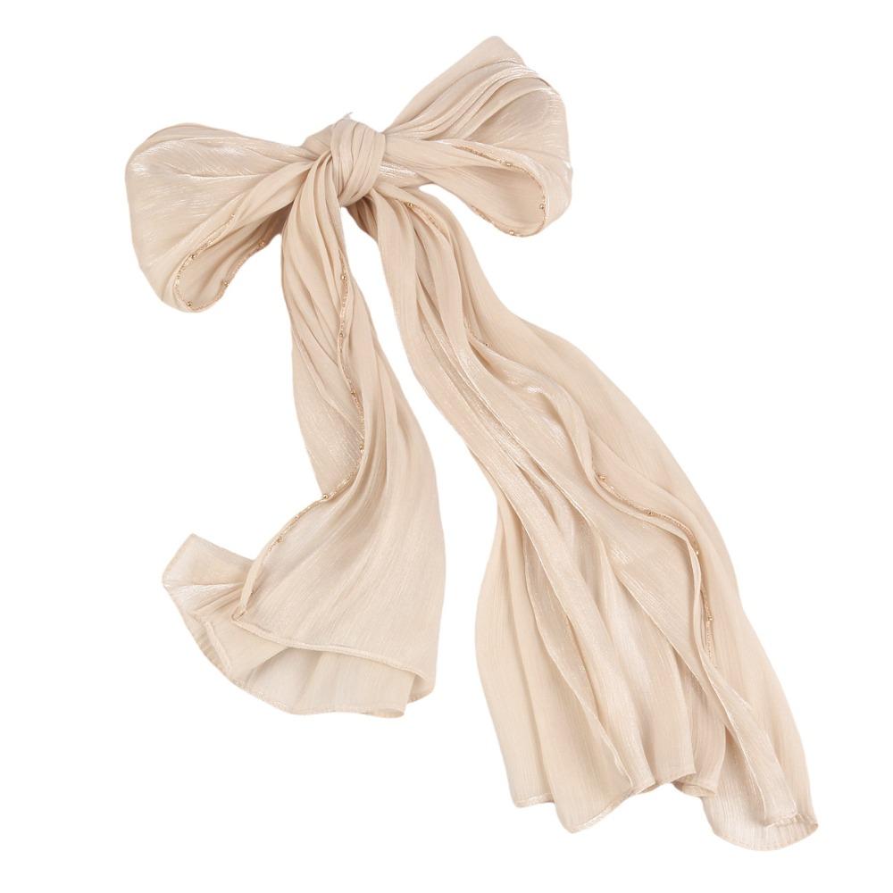 Long Ethnic Style Scarf Beads Chain Wraps Shawl Luxury Islamic Turban  Daily