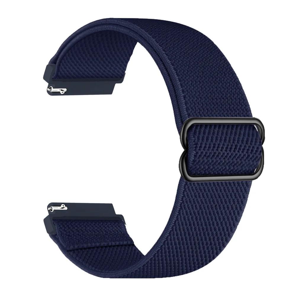 20mm 22mm Nylon Strap For Amazfit T-Rex3 Pro/Active 3-2/Max/Bip 6-5 Braided Bracelet Redmi Watch 5 Lite/Active Xiaomi Wtch S5-4