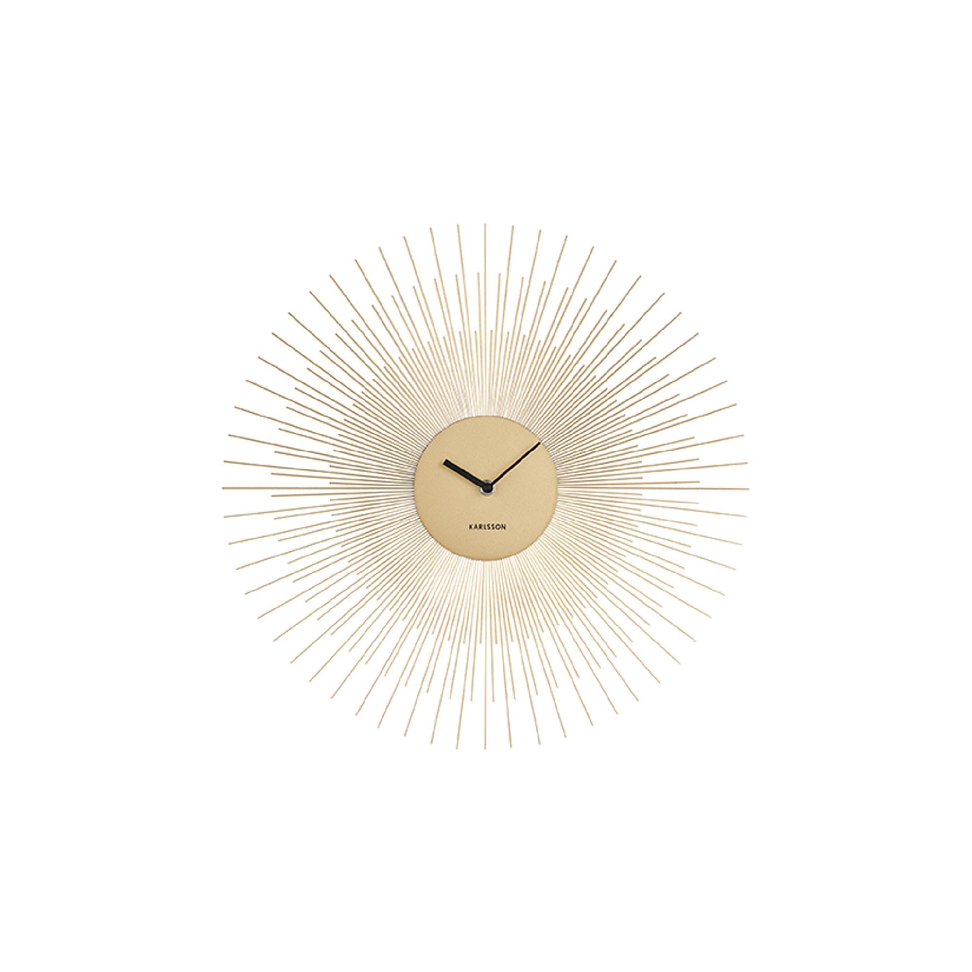 

KARLSSON Wall Clock Peony Gold Diameter 450mm [Used] золотой