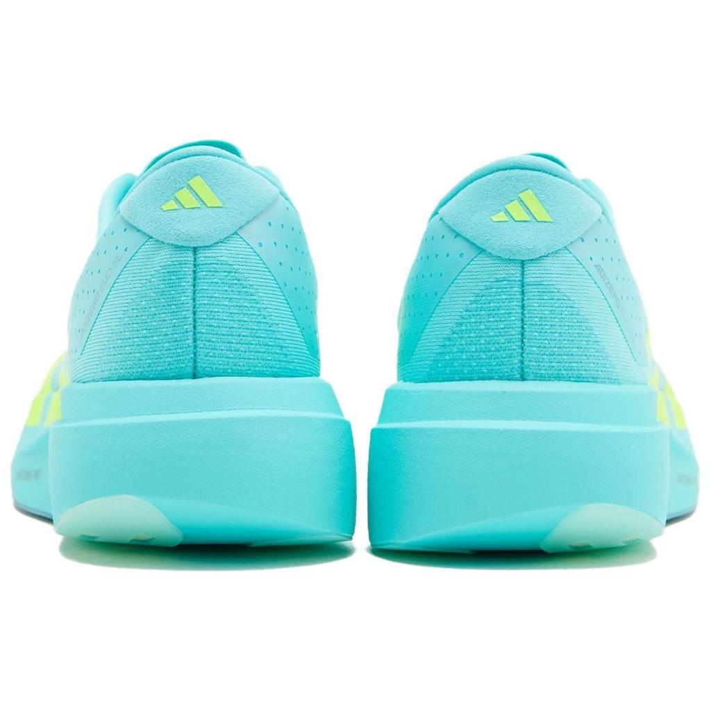 Adidas Adizero Evo SL Flash Aqua Lucid Lemon Men Sneakers Teal Mint-Ton JS4506