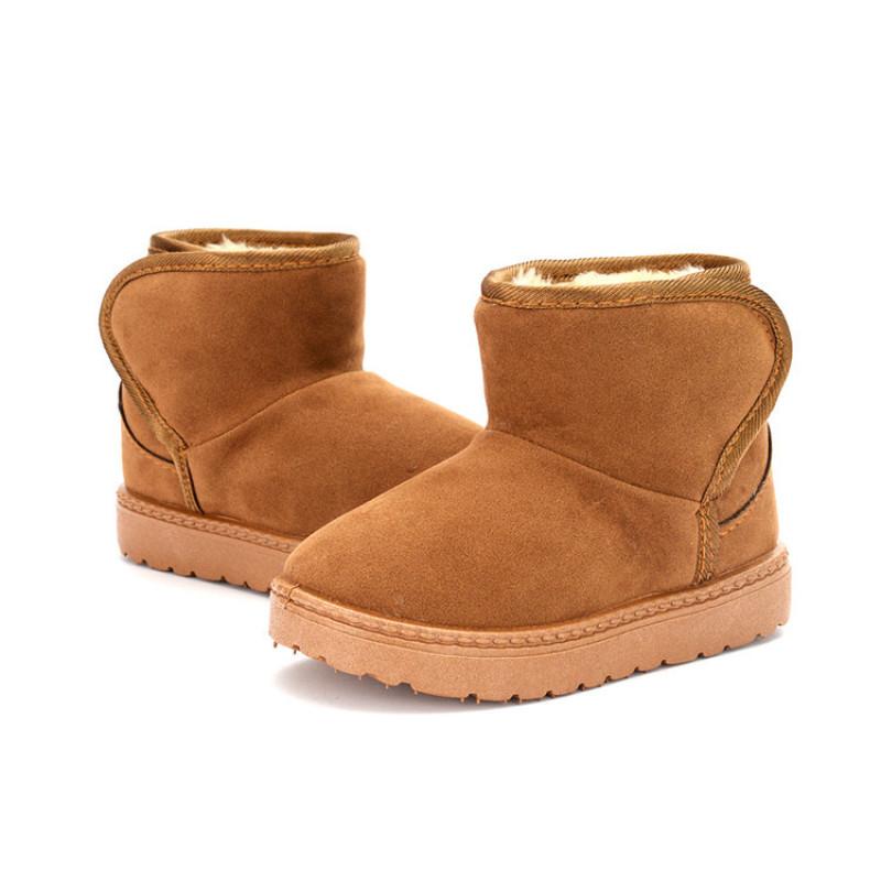 Children's Snow Boots Baby Thickened Super Soft Kids Boots Warm Rubber Snow Boots