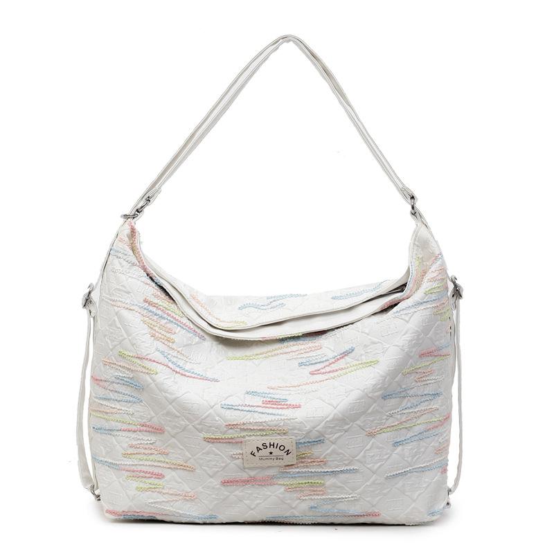 2025 New Leisure Commuter Large-capacity Bag Women's Light Leisure Double Shoulder Back Bag Single Shoulder Crossbody Tote Bag