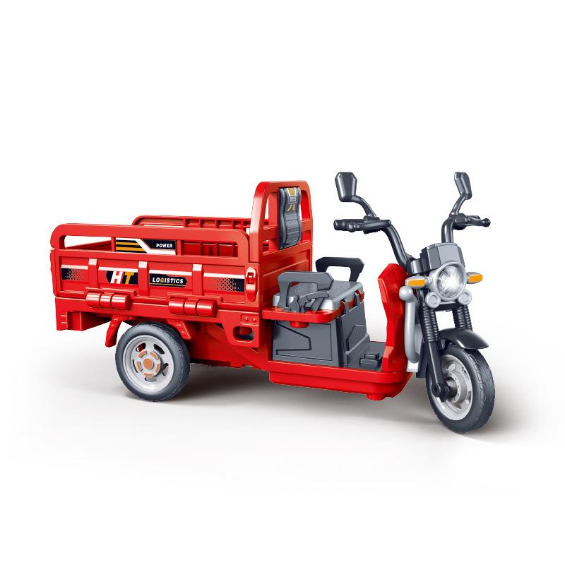 Children s Light & Sound Inertial Motorcycle Tricycle Toy - Ideal Simulation Model Gift for Kindergarten.