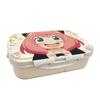 Anime Cartoon Spy X Family Printed Wheat Straw Lunch Box