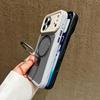 Carbon Fiber Magnetic Stand Case for iPhone 17 Pro Max - Strong Anti-Drop Protection