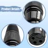 Mikrofonkabel Stecker Anschluss 3-Pin XLR Einfache Installation Ersatzteile Audio