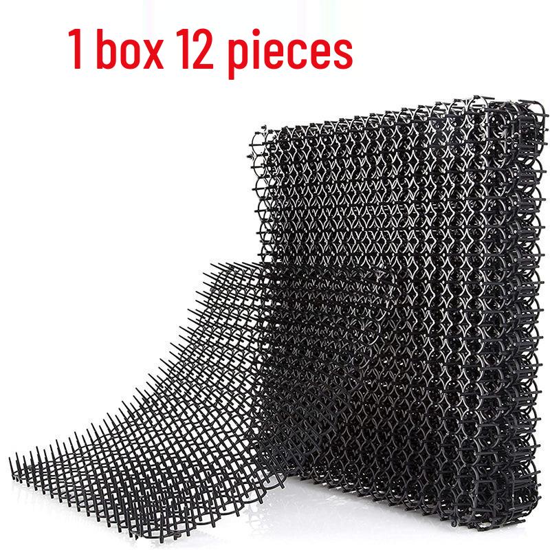 Cat & Dog Repellent Spike Mat: Anti-Climb, Anti-Mess, Cuttable for Custom Fit - Keeps Pets & Strays Away