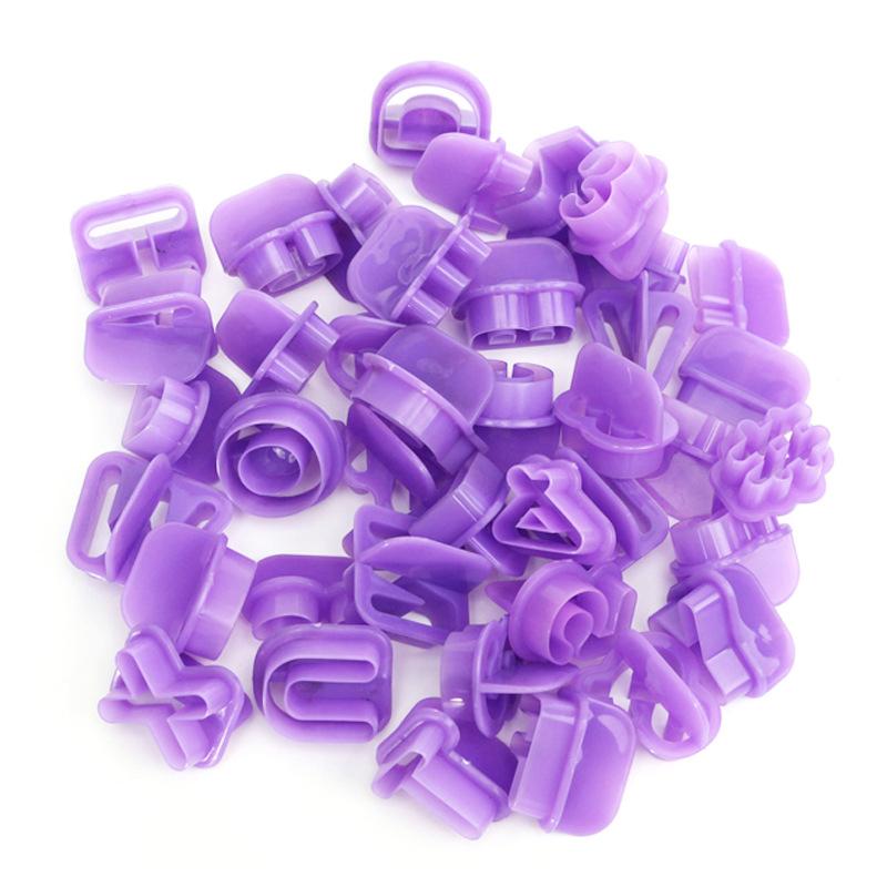 40 ks/sada Formičky na dort s abecedou Figurka Plastové Písmeno Fondánová forma Vykrajovátko na polevu a sušenky Číselná forma na dort Pečení Zdobící nástroje