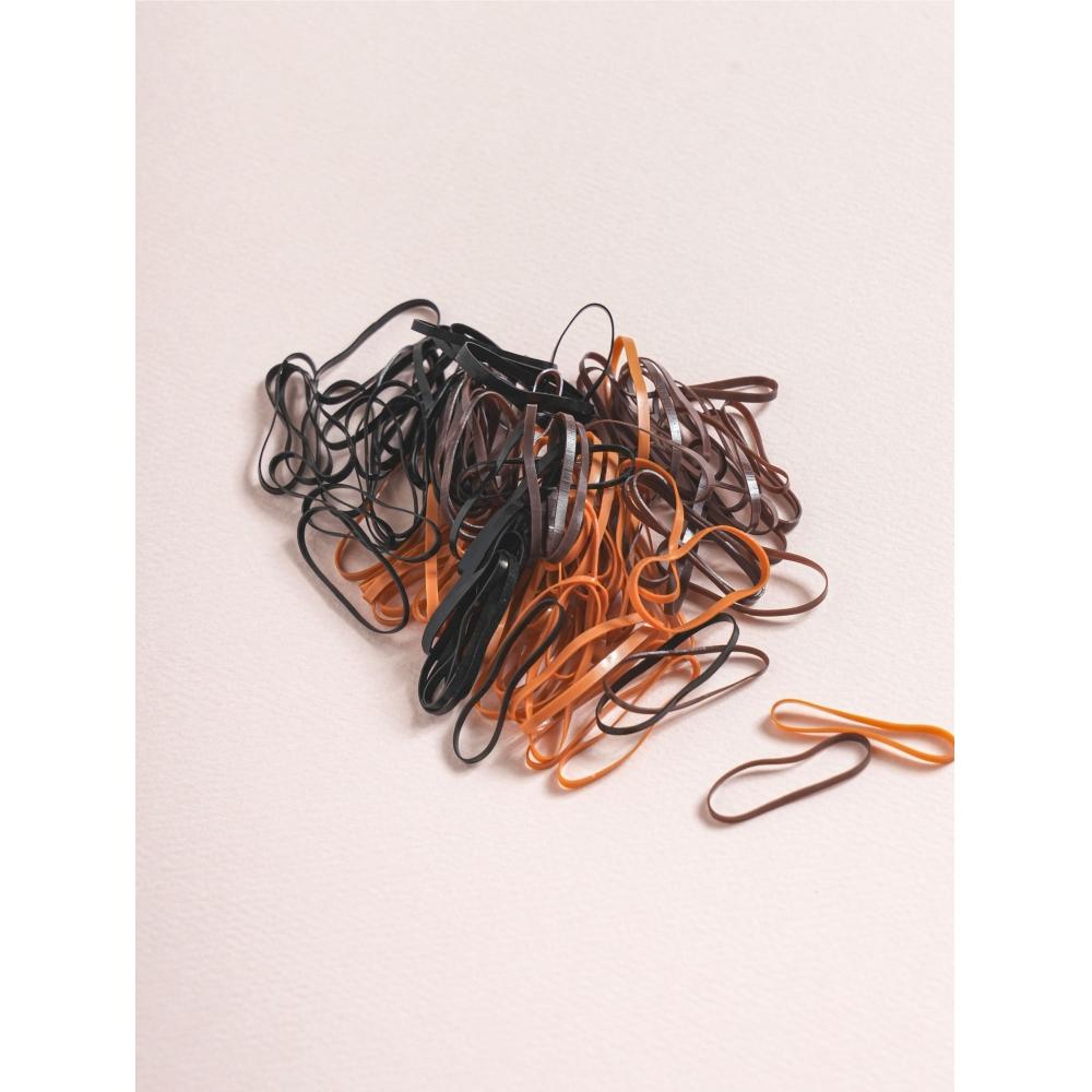 Daiso Faixas de TPU 120 Unidades Marrom