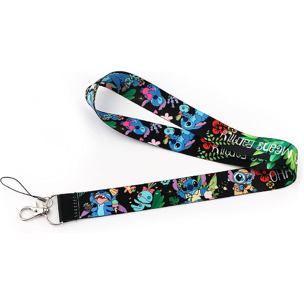 Stith Lanyard Keychain, Anime ID Badges Lanyard, Key for Card Holder, Cell Phone Case (3)