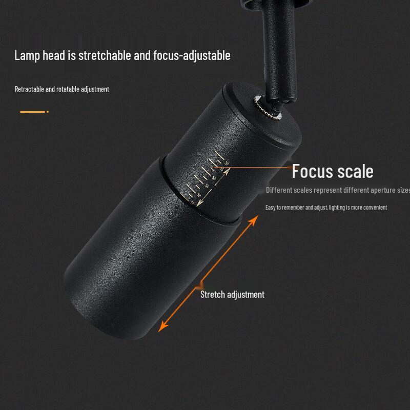 NuFeng 30W Zoomable COB LED Track Spotlight