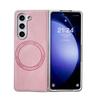 Retro Leather Grain Magnetic Case for Samsung Galaxy Z Fold5/4/3 - Drop-proof & Foldable