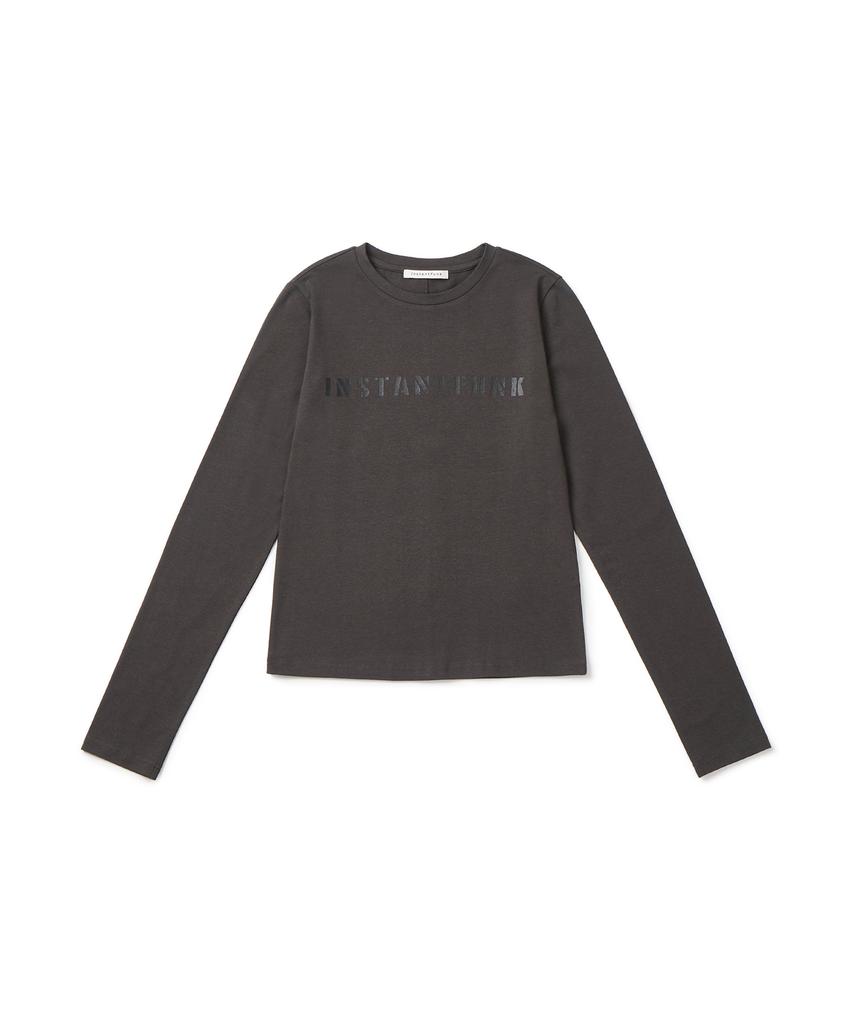 INSTANTFUNK Pearl Logo Basic T-Shirt